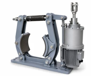 TKG-01 Тормоз крановый колодочный ТКГ-200 с гидротолкателем ТЭ-30, 300 Н·м, шкив 200 мм